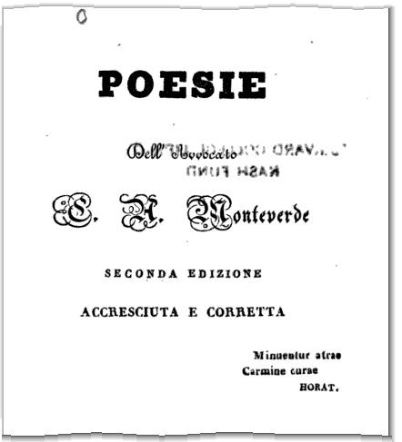 SECONDA EDIZIONE ACCRESCIUTA E CORRETTA Minatili aitai Ormine cura HORAT POESIE 